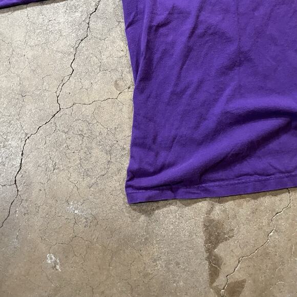 TCU Horned Frogs Long Sleeve Purple Shirt Adidas Large - Picture 5 of 7